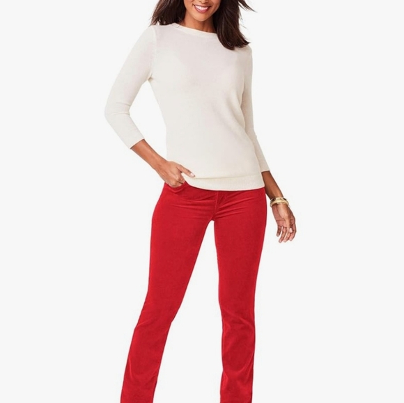 Women's Red Jeans - Picture 7 of 15